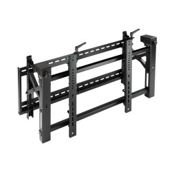 TooQ TQVW5470T Soporte Video Wall de Pared para Pantalla 45”- 70”, Negro, 70 kg, 137,2 cm (54"), 177,8 cm (70"), 200 x 200