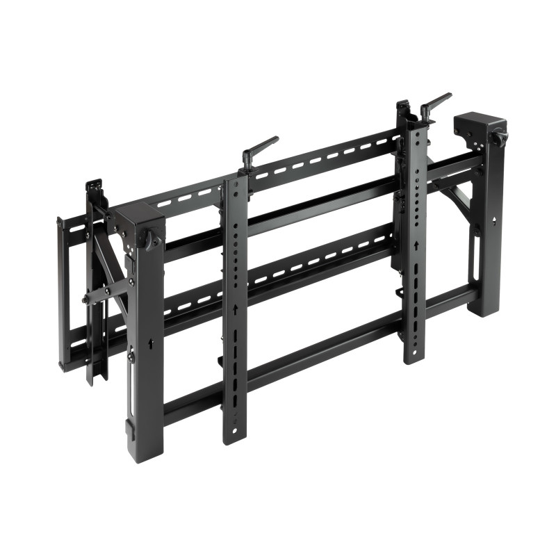 TooQ TQVW5470T Soporte Video Wall de Pared para Pantalla 45”- 70”, Negro, 70 kg, 137,2 cm (54"), 177,8 cm (70"), 200 x 200
