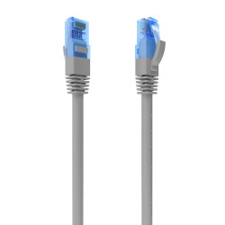 AISENS A135-0776 Cable De Red Latiguillo RJ45 Cat.6 UTP AWG26 CCA, Gris, 1.5 m, 1,5 m, Cat6, U/UTP (UTP), RJ-45, RJ-45, Gris