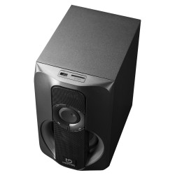 Hiditec SPK010003 H400, 2.1 canales, 40 W, Universal, Negro, 80 W, IR 2