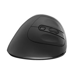 Ewent EW3229 EW3229, mano derecha, Diseño vertical, Óptico, RF inalámbrico, 2400 DPI, Negro, Gris 2