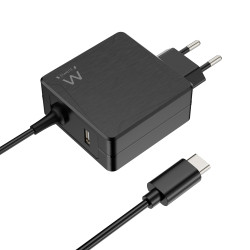 Ewent EW3978 EW3978, Interior, Corriente alterna, 20 V, 1,5 m, Negro