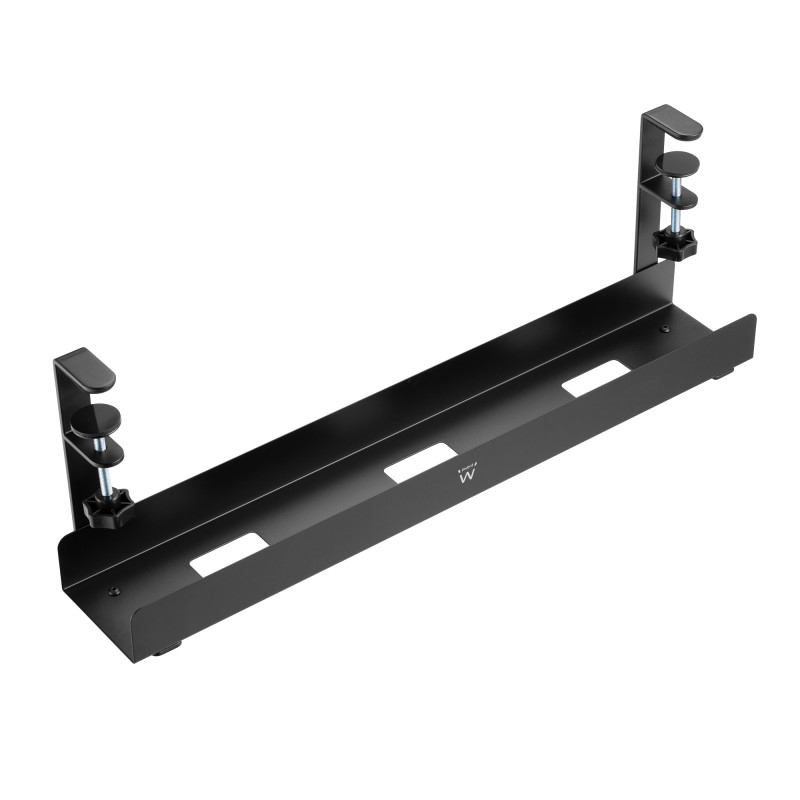 Ewent EW1548 EW1548, Bandeja de cables, Escritorio, ABS sintéticos, Acero, Negro