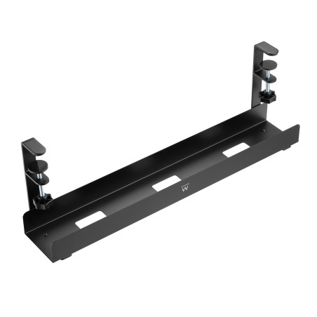 Ewent EW1548 EW1548, Bandeja de cables, Escritorio, ABS sintéticos, Acero, Negro