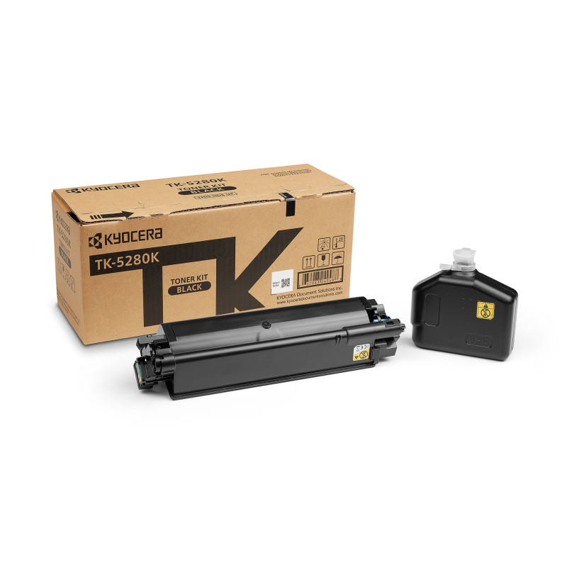 KYOCERA 1T02TW0NL0 TK-5280K, 11000 páginas, Negro, 1 pieza(s)