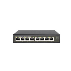 LevelOne GES-2108 GES-2108, Gestionado, L2, Gigabit Ethernet (10/100/1000), Bidireccional completo (Full duplex)