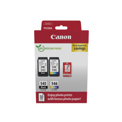 Canon 8287B008 8287B008, Negro, Cian, Magenta, Amarillo, 8 ml, 8 ml, 2 pieza(s), 180 páginas, Pack formato ahorro para