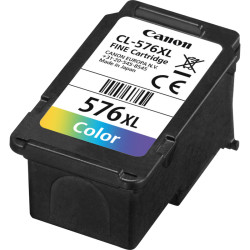 Canon 5441C001 CL-576XL, Alto rendimiento (XL), Magenta, Amarillo, Cian, 12,6 ml, 1 pieza(s), 300 páginas, Pack individual