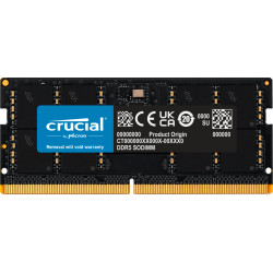 Crucial CT32G56C46S5 CT32G56C46S5, 32 GB, 1 x 32 GB, DDR5, 5600 MHz, 262-pin SO-DIMM