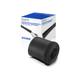 Ewent EW1558 EW1558, Pasacables, Universal, Negro