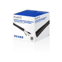 Ewent EW1558 EW1558, Pasacables, Universal, Negro 2