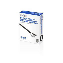Ewent EW1559 EW1559, Pasacables, Universal, Negro 2