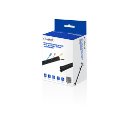 Ewent EW1562 EW1562, Pasacables, Universal, Negro