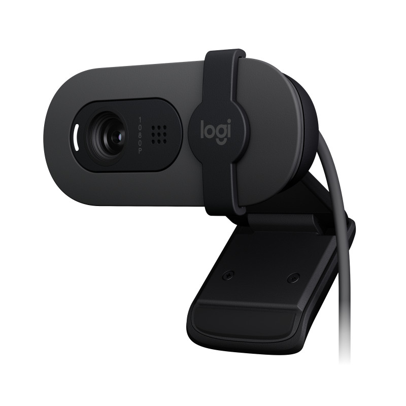 Logitech 960-001592 Brio 105, 2 MP, 1920 x 1080 Pixeles, Full HD, 30 pps, 1280x720@30fps, 720p, 1080p