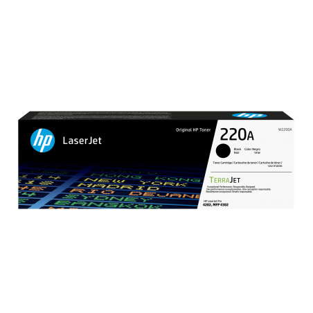 HP W2200A Cartucho de tóner Original LaserJet 220A negro, 2000 páginas, Negro, 1 pieza(s)