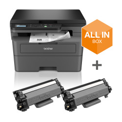 Brother DCP-L2627DWXL DCP-L2627DWXL, Laser, Impresión en blanco y negro, 1200 x 1200 DPI, A4, Impresión directa, Negro