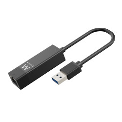 Ewent EW1017 EW1017, Alámbrico, USB, Ethernet, 1000 Mbit/s, Negro