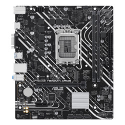 ASUS 90MB1G90-M0EAY0 PRIME H610M-K ARGB, Intel, LGA 1700, Intel® Celeron®, Intel® Core™ i3, Intel® Core™ i5, Intel® 2