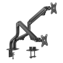 Ewent EW1534 EW1534, Abrazadera/Atornillado, 16 kg, 43,2 cm (17"), 81,3 cm (32"), 100 x 100 mm, Negro