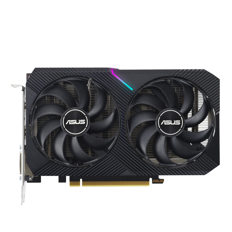 ASUS 90YV0GH6-M0NA00 Dual -RTX3050-O8G-V2, GeForce RTX 3050, 8 GB, GDDR6, 128 bit, 7680 x 4320 Pixeles, PCI Express 4.0