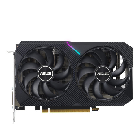 ASUS 90YV0GH6-M0NA00 Dual -RTX3050-O8G-V2, GeForce RTX 3050, 8 GB, GDDR6, 128 bit, 7680 x 4320 Pixeles, PCI Express 4.0