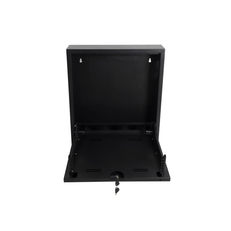 WP WPN-RWN-02601-B WPN-RWN-02601-B, Bloqueo del teclado, Rieles de rack, 18 kg, Negro