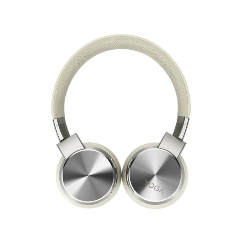 Lenovo GXD0U47643 Yoga, Inalámbrico y alámbrico, 20 - 20000 Hz, 214 g, Auriculares, Crema de color, Blanco
