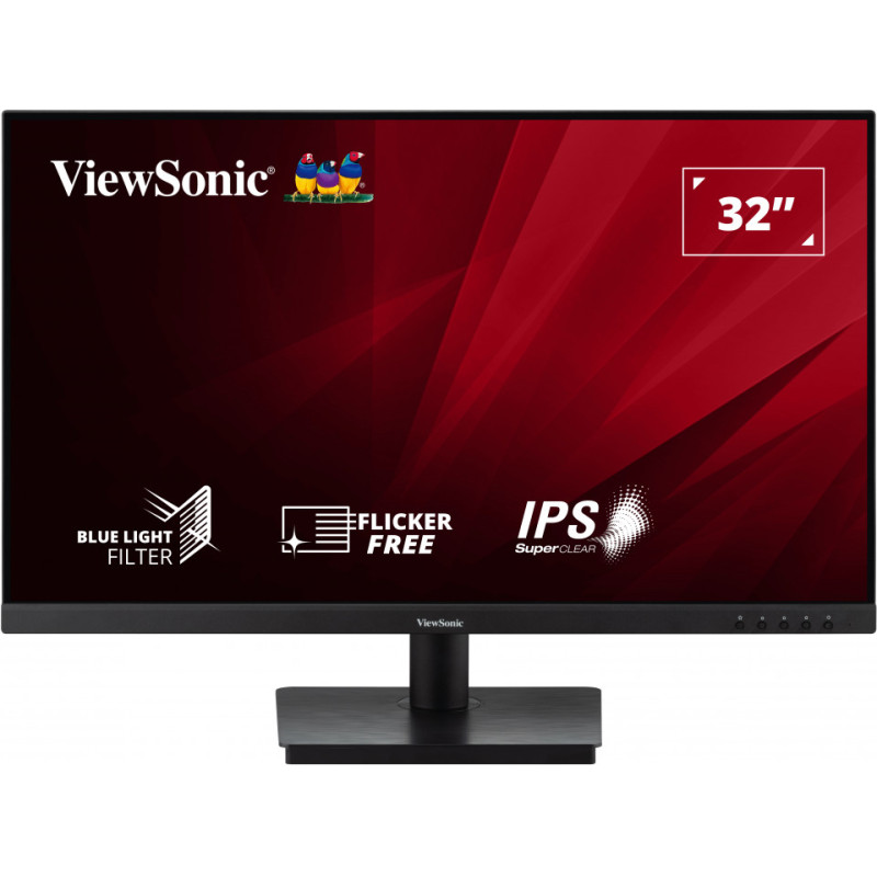 Viewsonic VA3209-2K-MHD VA VA3209-2K-MHD, 81,3 cm (32"), 2560 x 1440 Pixeles, Quad HD, 4 ms, Negro