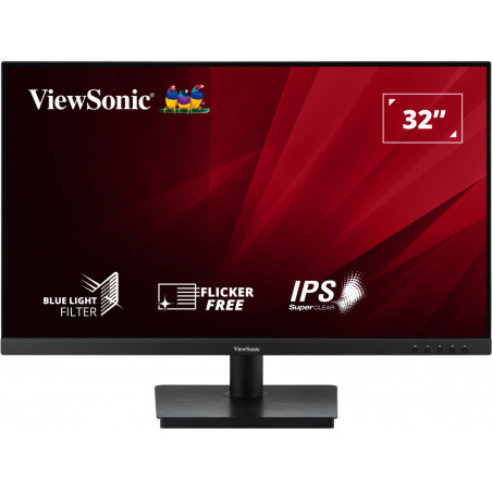 Viewsonic VA3209-2K-MHD VA VA3209-2K-MHD, 81,3 cm (32"), 2560 x 1440 Pixeles, Quad HD, 4 ms, Negro