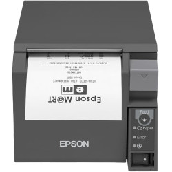 Epson C31CD38025C0 TM-T70II (025C0): UB-E04 + Built-in USB, PS, Black, EU, Térmica directa, Impresora de recibos, 180 x 180