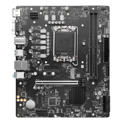 MSI PRO H610M-E DDR4 PRO H610M-E DDR4, Intel, LGA 1700, Intel® Core™ i9, LGA 1700, DDR4-SDRAM, 64 GB 2