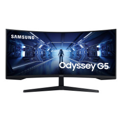 Samsung LC34G55TWWPXEN G55T, 86,4 cm (34"), 3440 x 1440 Pixeles, UltraWide Quad HD, LED, Negro