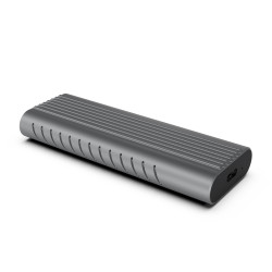 Ewent EW7025 EW7025, Caja externa para unidad de estado sólido (SSD), M.2, M.2, 10 Gbit/s, Conexión USB, Gris 2