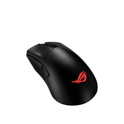 ASUS 90MP02Y0-BMUA00 ROG Gladius III Wireless AimPoint, mano derecha, Óptico, RF Wireless + Bluetooth + USB Type-A, 36000 DPI, 2