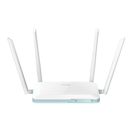 D-Link G403 G403, Wi-Fi 4 (802.11n), Banda única (2,4 GHz), Ethernet, 4G, Blanco, Enrutador de escritorio/poste