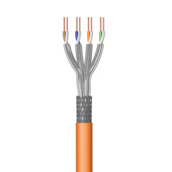 Ewent IM1226 IM1226, 50 m, Cat7, S/FTP (S-STP), Naranja