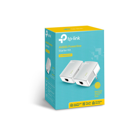 TP-Link TL-PA4010 KIT TL-PA4010KIT, 600 Mbit/s, IEEE 802.3, IEEE 802.3u, Ethernet rápido, 10,100 Mbit/s, 10BASE-T, 100BASE-TX,