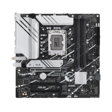 ASUS 90MB1CX0-M0EAY0 PRIME B760M-A WIFI D4, Intel, LGA 1700, Intel® Celeron®, Intel® Core™ i3, Intel® Core™ i5, Intel®