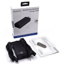Ewent EW3888 EW3888, Portátil, Interior, 110-240 V, 50/60 Hz, 65 W, 20 V 2