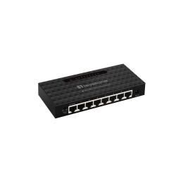 LevelOne GEU-0821 GEU-0821, Gestionado, Gigabit Ethernet (10/100/1000), Bidireccional completo (Full duplex), Montaje de pared