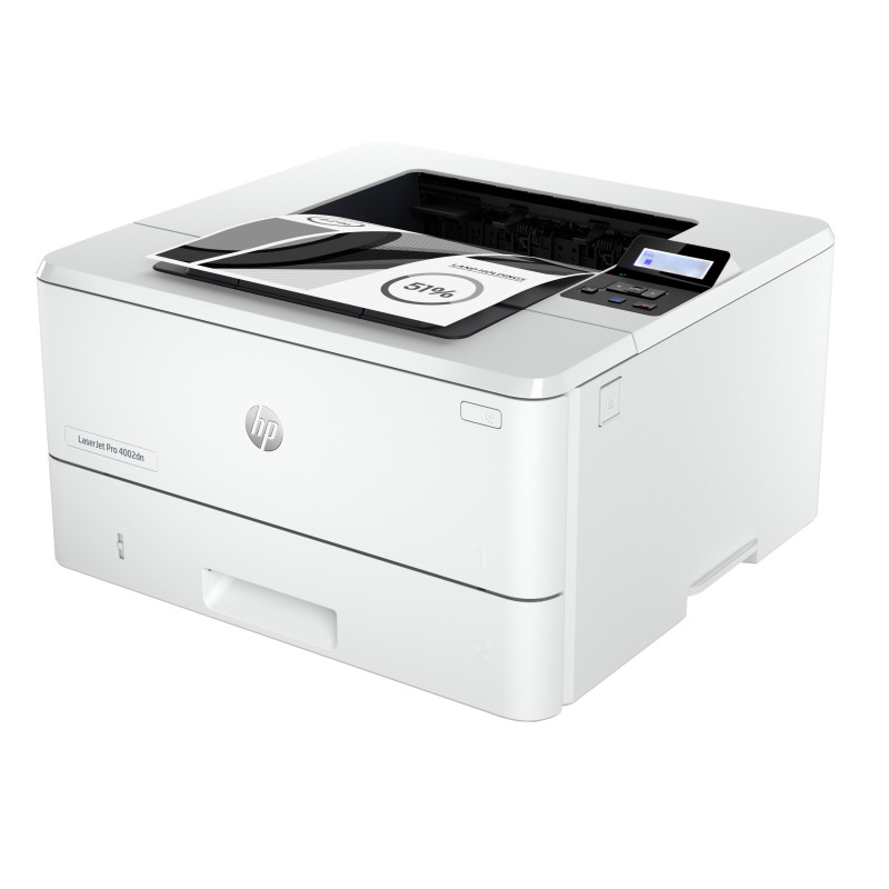 HP 2Z605F LaserJet Pro 4002dn Blanco y negro Impresora, Solo Ethernet, Laser, 1200 x 1200 DPI, A4, 40 ppm, Impresión dúplex,