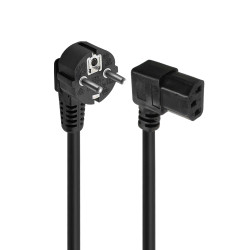 Ewent EC1910 EC1910, 1,8 m, C13 acoplador, Enchufe tipo F, H05VV-F3G