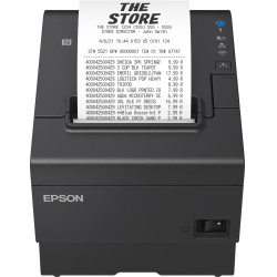 Epson C31CJ57112 TM-T88VII (112): USB, Ethernet, Serial, PS, Black, Térmico, Impresora de recibos, 180 x 180 DPI, 500 mm/s,