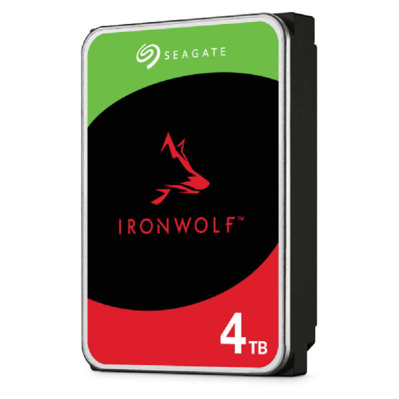 Seagate ST4000VN006 IronWolf ST4000VN006, 4 TB, 5400 RPM, 256 MB, 3.5", Serial ATA III