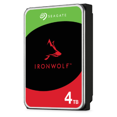 Seagate ST4000VN006 IronWolf ST4000VN006, 4 TB, 5400 RPM, 256 MB, 3.5", Serial ATA III