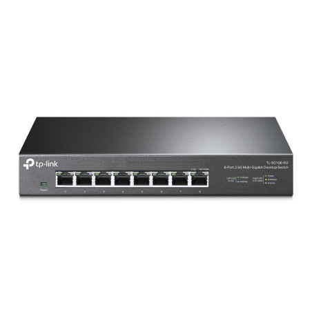 TP-Link TL-SG108-M2 TL-SG108-M2, No administrado, 2.5G Ethernet (100/1000/2500), Montaje de pared