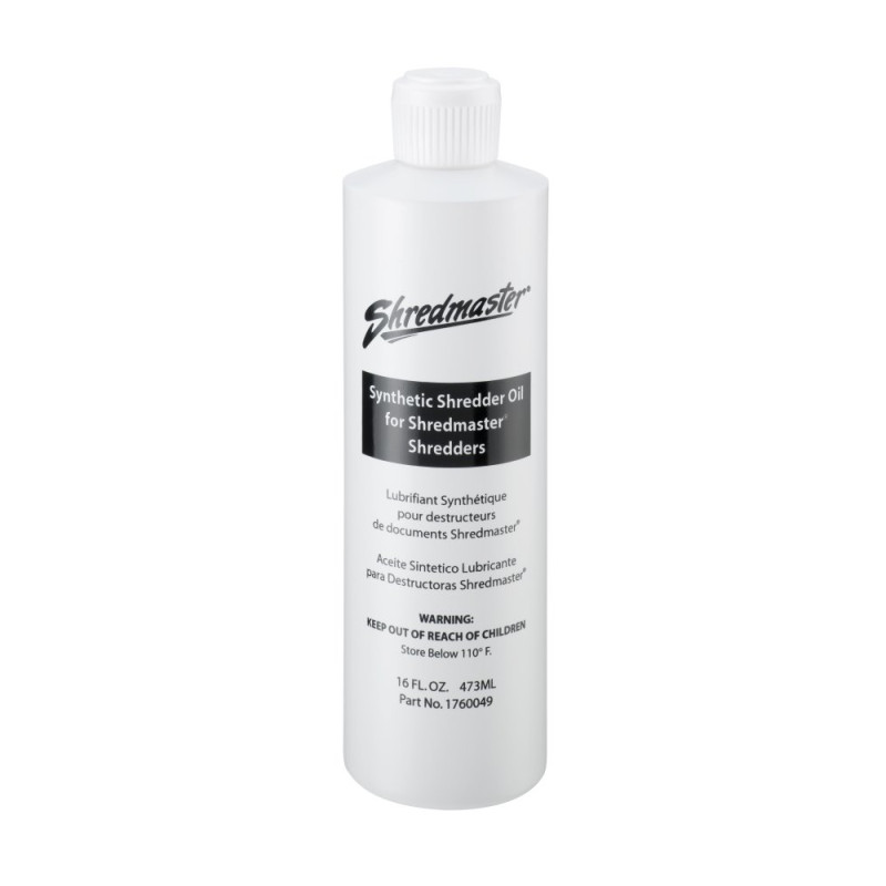 Rexel 1760049 Lubricante para destructoras, Aceite lubricante, 0,473 L, Blanco, 0,473 L, 65 mm, 220 mm