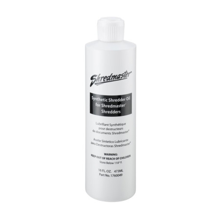 Rexel 1760049 Lubricante para destructoras, Aceite lubricante, 0,473 L, Blanco, 0,473 L, 65 mm, 220 mm