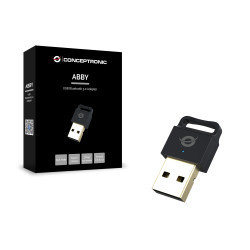 Conceptronic ABBY06B ABBY06B, Inalámbrico, USB, Bluetooth, 3 Mbit/s, Negro 2