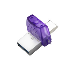 Kingston Technology DTDUO3CG3/64GB DataTraveler 64GB microDuo 3C 200MB/s dual USB-A + USB-C, 64 GB, USB Type-A / USB Type-C, 2
